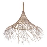 LAMP CONE GRASS NATURAL - 3 SIZES - HANGING LAMPS
